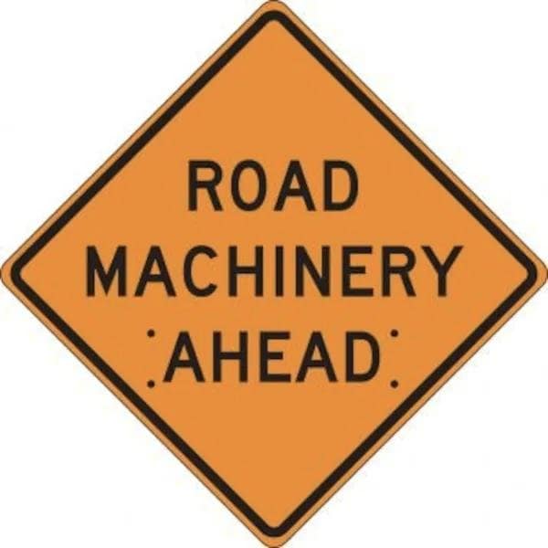 Accuform ROLLUP CONSTRUCTION SIGN ROAD FRC331RV FRC331RV - main